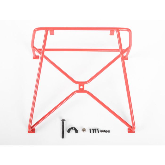 RC4WD Roll Bar Rack W/Spare Mount For RC4WD Chevy Blazer Body (Red)