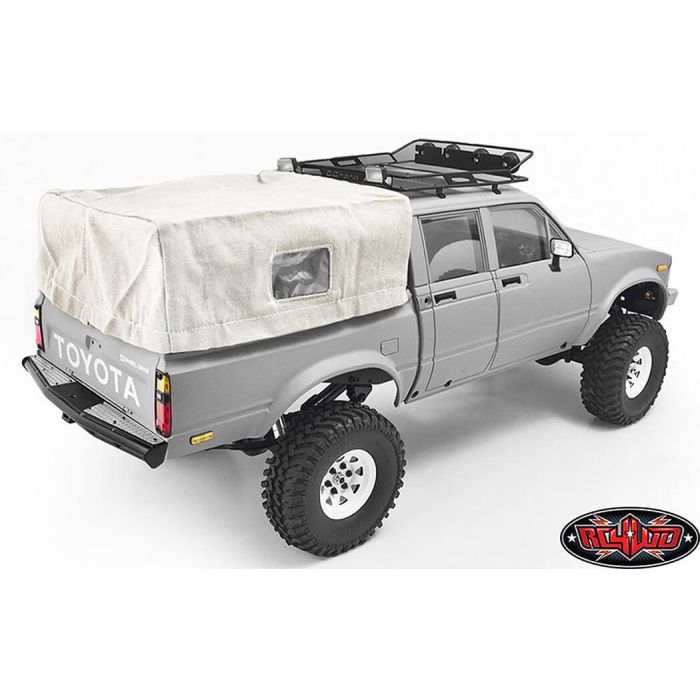 RC4WD Bed Soft Top W/Cage For RC4WD Mojave II Four Door (White)
