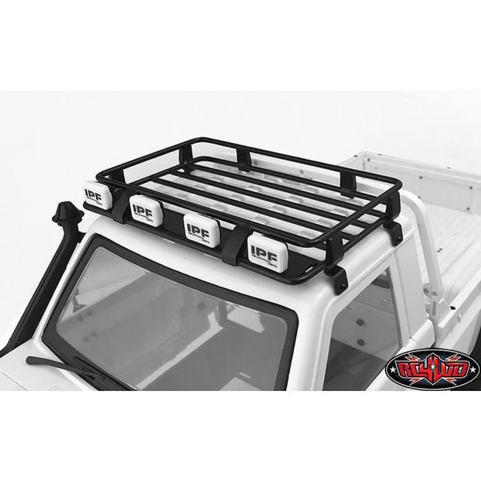 RC4WD Malice Mini Roof Rack W/Lights For Land Cruiser LC70 Body