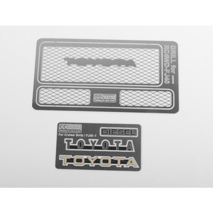 RC4WD Optional Grille Set For Cruiser Body Set (W/Led)