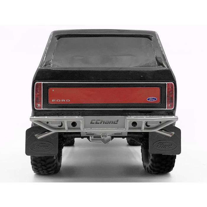RC4WD Ranch Rear Step Bumper For Traxxas TRX-4 '79 Bronco Ranger XLT (Silver)