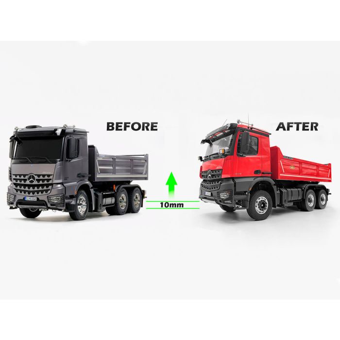 RC4WD Body Lift Kit For Mercedes-Benz Arocs 3348 6x4 Tipper Truck
