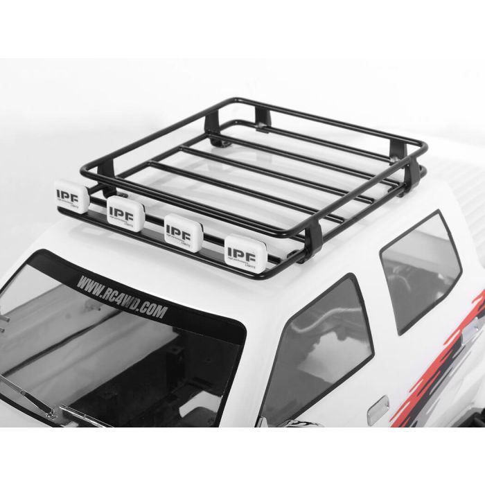 RC4WD Steel Roof Rack W/ Ipf Lights For Toyota Tacoma