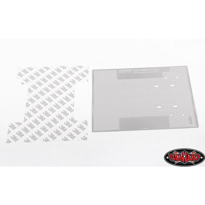RC4WD Diamond Plate Rear Bed For RC4WD TF2 LWB Toyota LC70