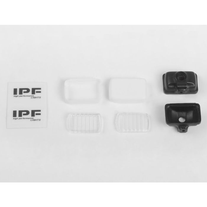 RC4WD Steel Push Bar Front Bumper W/Ipf Lights For 1985 Toyota 4runner Hard Body