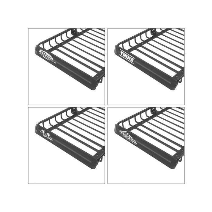 RC4WD Choice Roof Rack W/Rails And Rear Lights For 1985 Toyota 4runner Hard Body