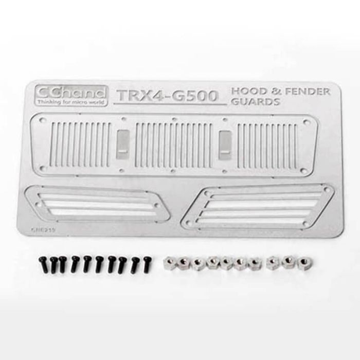 RC4WD Metal Hood & Fender Vents For Traxxas TRX-4 Mercedes-Benz G-500