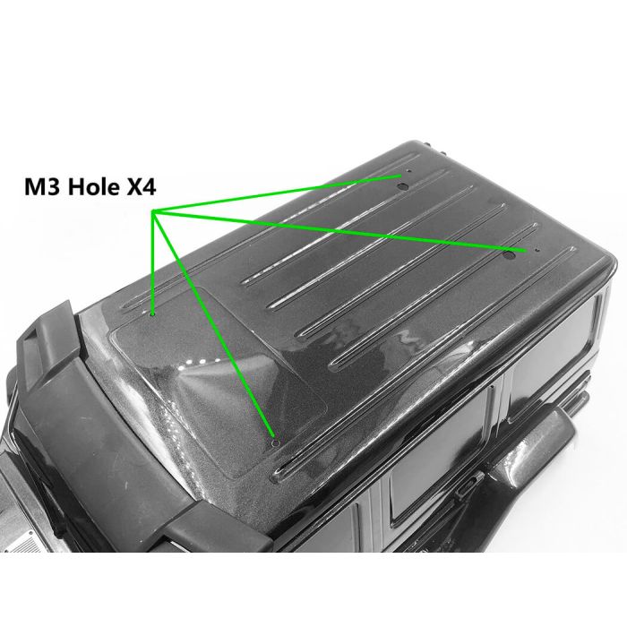 RC4WD Adventure Roof Rack For Traxxas TRX-4 Mercedes-Benz G-500