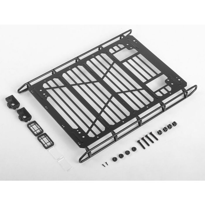 RC4WD Adventure Roof Rack W/ Rear Lights For Traxxas TRX-4 M-Benz G-500
