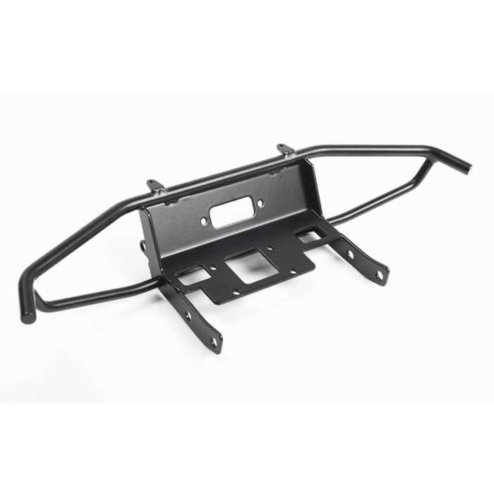 RC4WD Guardian Steel Front Winch Bumper W/Ipf Lights For Axial 1/10 SCX10 II UMG10 (Black)
