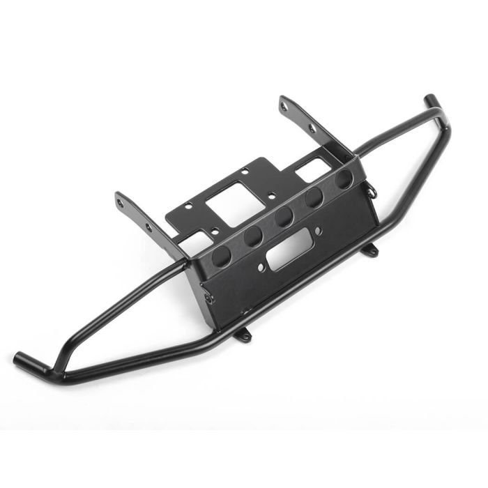 RC4WD Guardian Steel Front Winch Bumper W/Ipf Lights For Axial 1/10 SCX10 II UMG10 (Black)