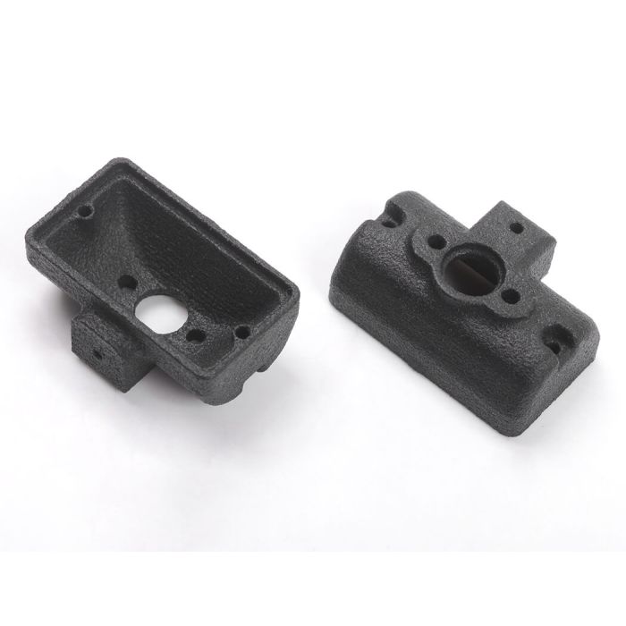 RC4WD Ranch Steel Front Winch Bumper W/ Lights For Axial 1/10 SCX10 II UMG10 (Black)