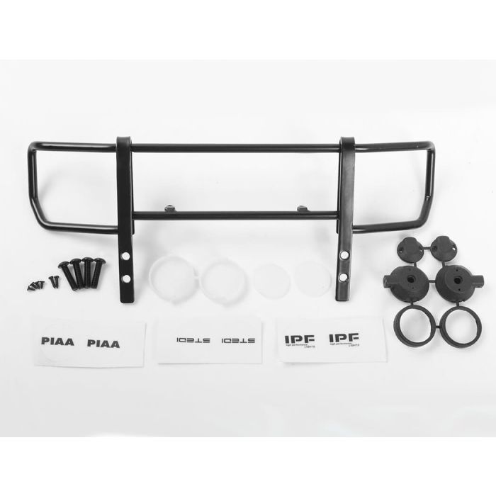 RC4WD Command Front Bumper W/White Lights For Traxxas Mercedes-Benz G63 AMG 6x6
