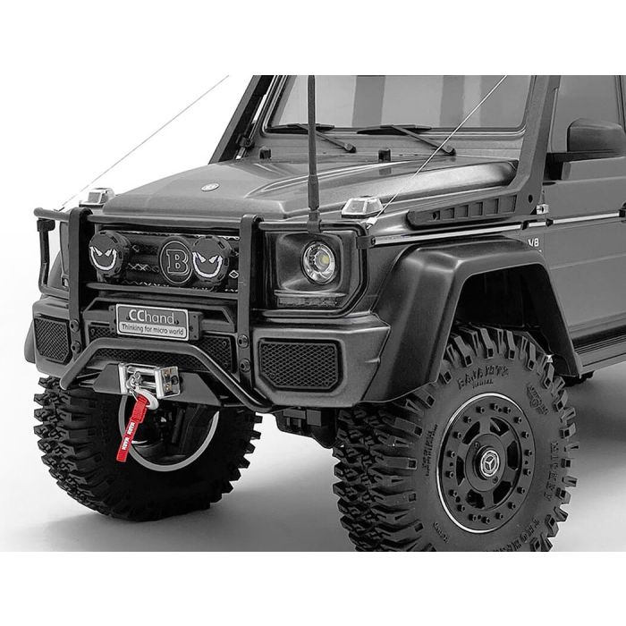 RC4WD Command Front Bumper W/White Lights For Traxxas Mercedes-Benz G63 AMG 6x6