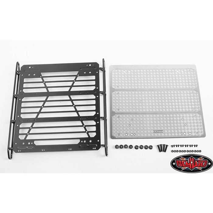 RC4WD Command Roof Rack W/Diamond Plate For Traxxas Mercedes-Benz G63 AMG 6x6 (Style B)