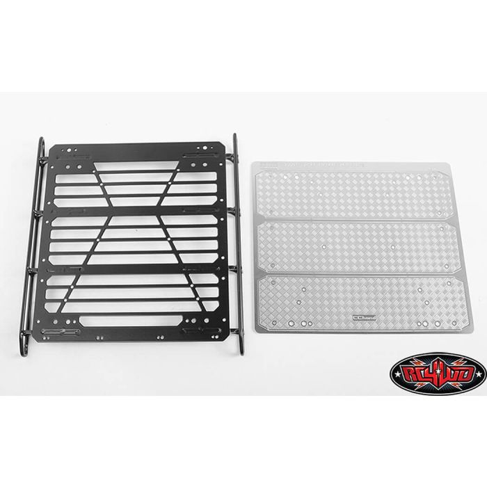 RC4WD Command Roof Rack W/Diamond Plate For Traxxas Mercedes-Benz G63 AMG 6x6 (Style B)