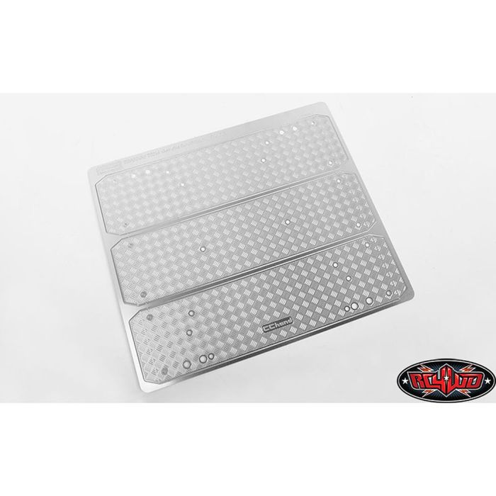 RC4WD Command Roof Rack W/Diamond Plate & 4x Square Lights Traxxas Mercedes-Benz G63 AMG 6x6(B)