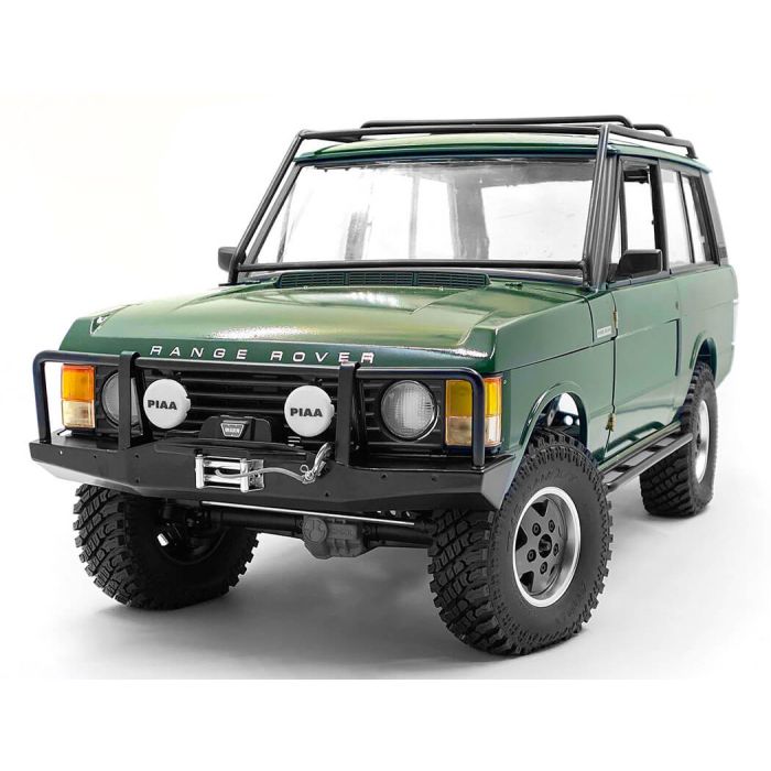 RC4WD Oxer Metal Front Winch Bumper W/Lights For JS Scale 1/10 Range Rover Classic Body