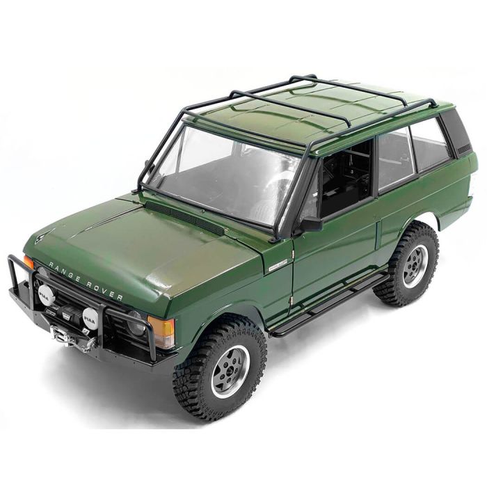 RC4WD Oxer Metal Front Winch Bumper W/Lights For JS Scale 1/10 Range Rover Classic Body