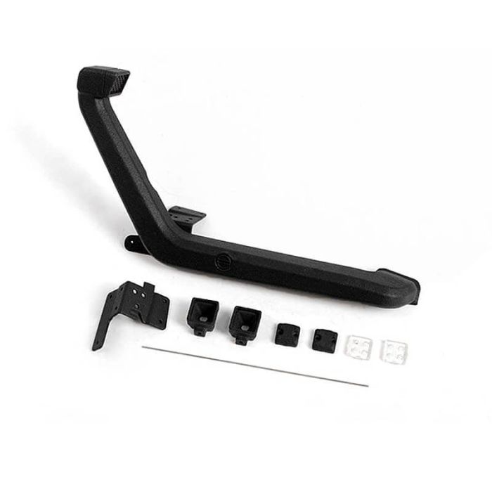 RC4WD Snorkel W/ Flood Lights & Antenna For Axial 1/10 SCX10 III Jeep (Gladiator/Wrangler)