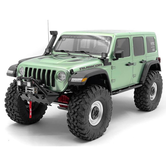 RC4WD Rough Stuff Metal Front Bumper W/Flood Lights For Axial 1/10 SCX10 III Jeep (Gladiator/Wrangler)