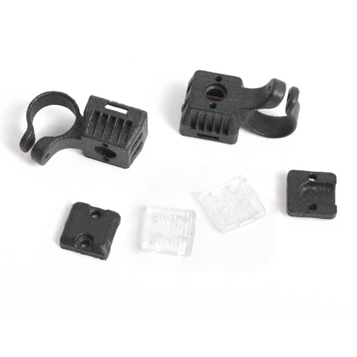 RC4WD Steel Tube Rollbar W/ Flood Lights For RC4WD Gelande II 2015 Land Rover Defender D90 (Pick-Up)