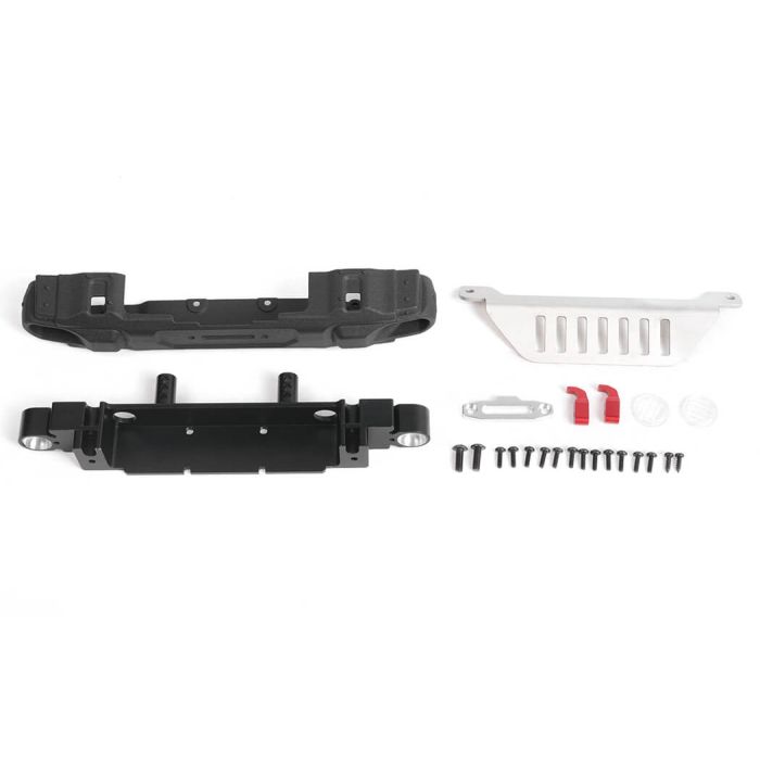 RC4WD OEM Narrow Front Winch Bumper W/Steering Guard For Axial 1/10 SCX10 III Jeep (Gladiator/Wrang)