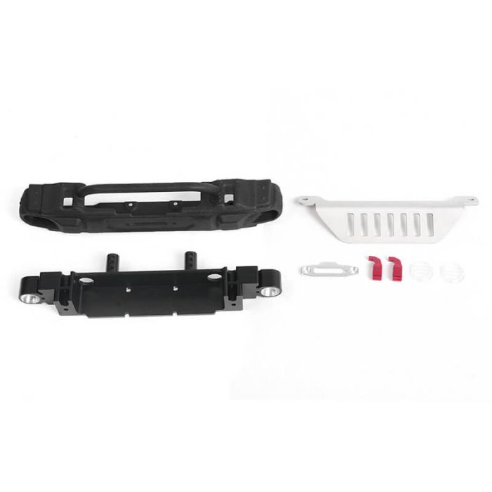 RC4WD OEM Narrow Front Winch Bumper W/Steering Guard For Axial 1/10 SCX10 III Jeep (Glad/Wrang)(B)