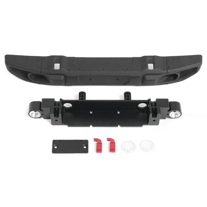 RC4WD OEM Wide Front Bumper W/License Plate Holder For Axial 1/10 SCX10 III Jeep (Glad/Wrang)