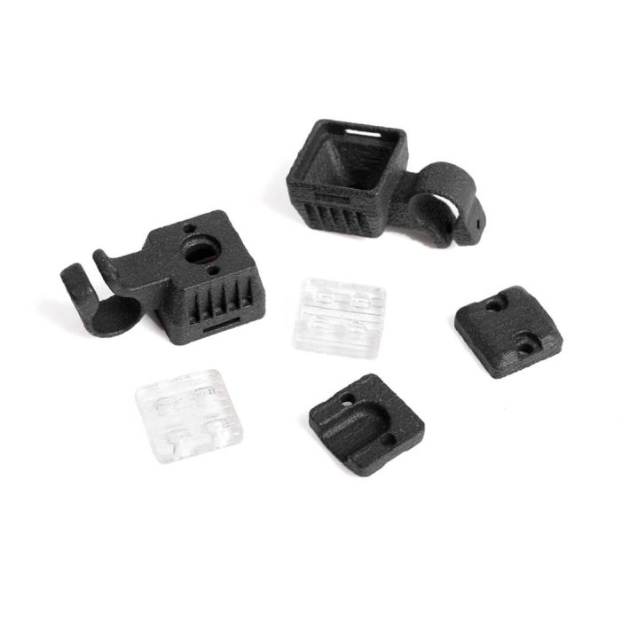 RC4WD Ks Steel Front Bumper W/ Lights For Axial 1/10 SCX10 III Jeep (Gladiator/Wrangler)