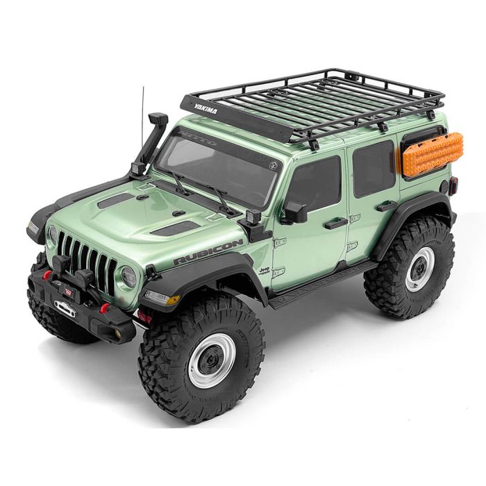 RC4WD Steel Tube Roof Rack W/ Rear Utility Lights For Axial 1/10 SCX10 III Jeep Jlu Wrangler