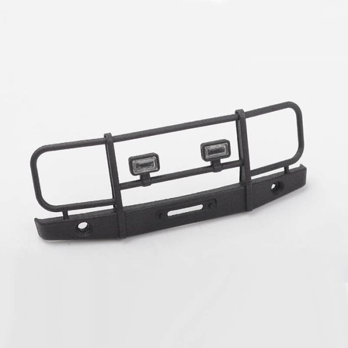 RC4WD Micro Series Tube Front Bumper W/ Flood Lights For Axial SCX24 1/24 1967 Chevrolet C10