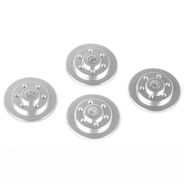 RC4WD Micro Series 1/24 Wheel Hub & Rotors For Axial SCX24 1/24 RTR (Stamped Steel Beadlock Wheels)