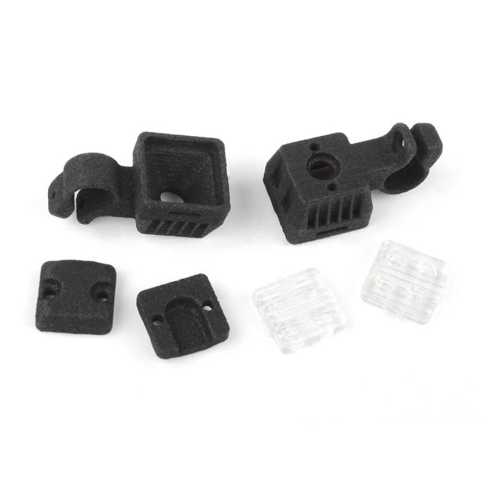 RC4WD Steel Tube Front Bumper W/ Flood Lights For MST 4WD Off-Road Car Kit W/ J4 Jimny Body