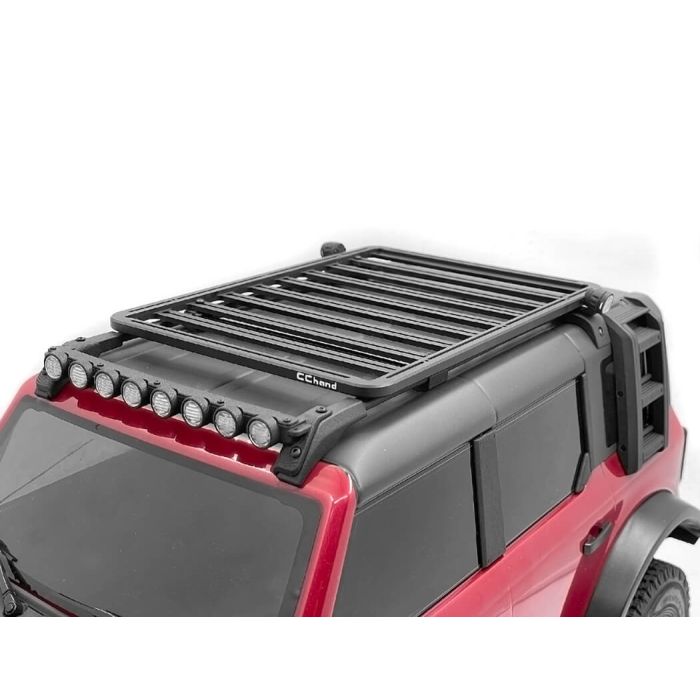 RC4WD Roof Rails & Metal Roof Rack For Traxxas TRX-4 2021 Bronco (Style A)