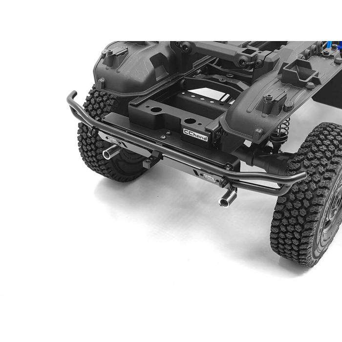 RC4WD Metal Tube Rear Bumper W/ Hitch Bar For Traxxas TRX-4 2021 Bronco