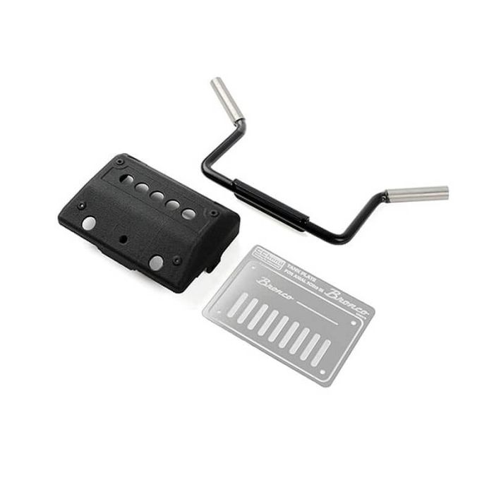 RC4WD Fuel Tank W/Dual Exhaust For Axial SCX10 III Early Ford Bronco