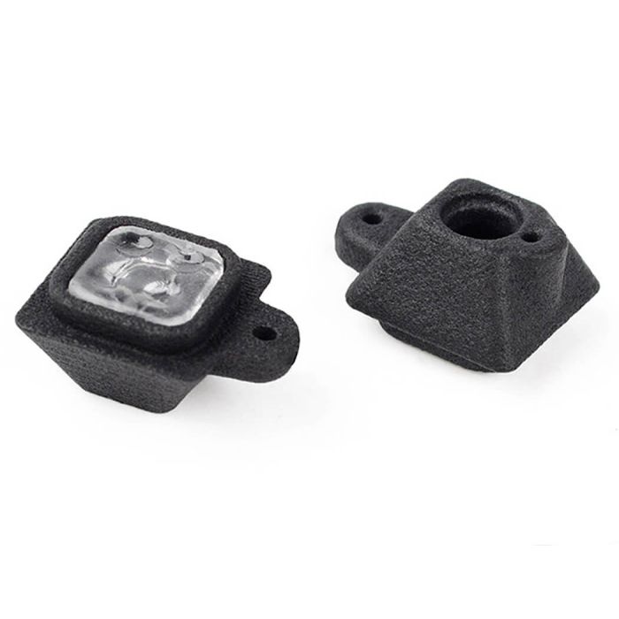 RC4WD Eon Metal Rear Hitch Bumper W/Led & Dual Exhaust For Axial SCX6 Jeep Wrangler Jlu