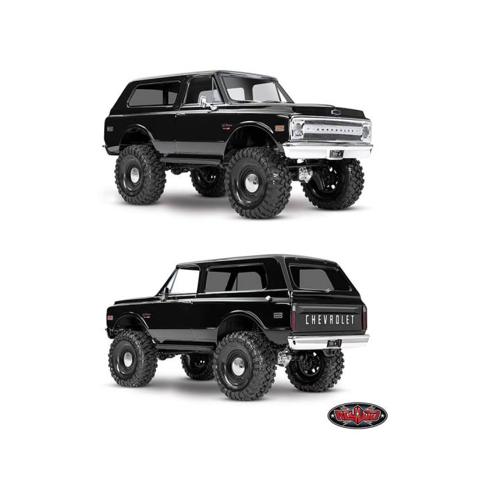 RC4WD Analog 1.9'' Aluminium Cap Wheels (Black)