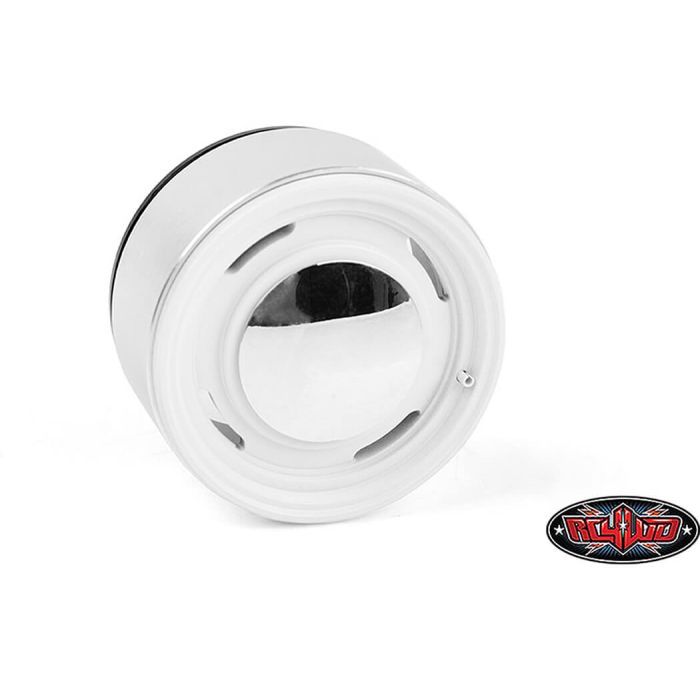 RC4WD Analog 1.9'' Aluminium Cap Wheels (White)