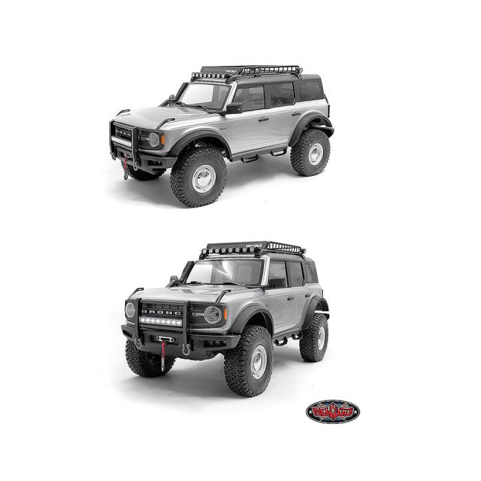 RC4WD Analog 1.9'' Aluminium Cap Wheels (White)