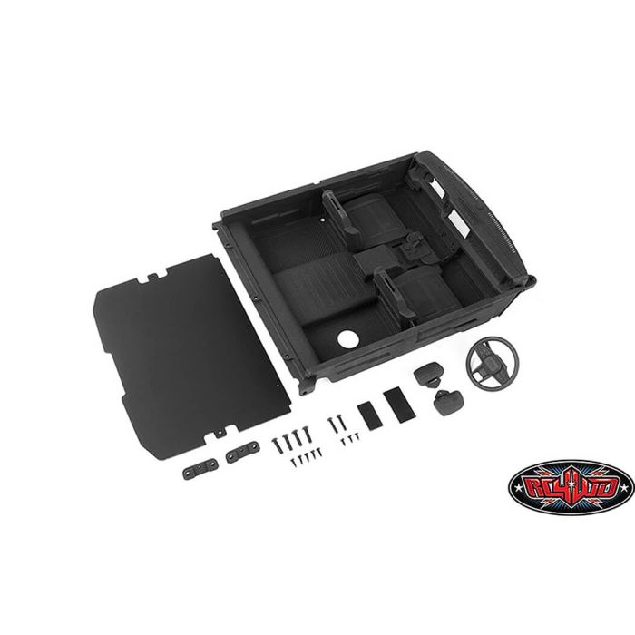 RC4WD Detailed Interior Cab W/Rear Deck Cover For Traxxas TRX-4 2021 Ford Bronco
