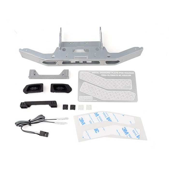 RC4WD Prowler Front Bumper W/ Lights For Traxxas TRX-6 Ultimate