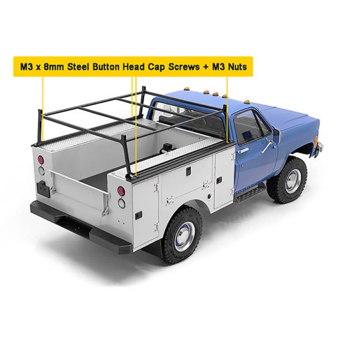 RC4WD Utility Bed Rack For RC4WD Chevrolet K10 Scottsdale