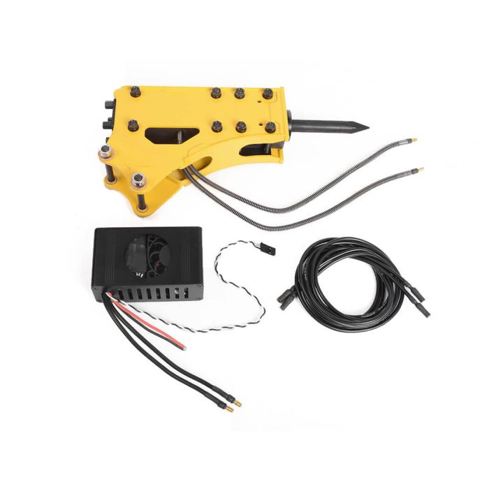 RC4WD Breaker / Hammer Accessory For 1/14 Scale RTR Earth Digger 360l Hydraulic Excavator (Yellow)