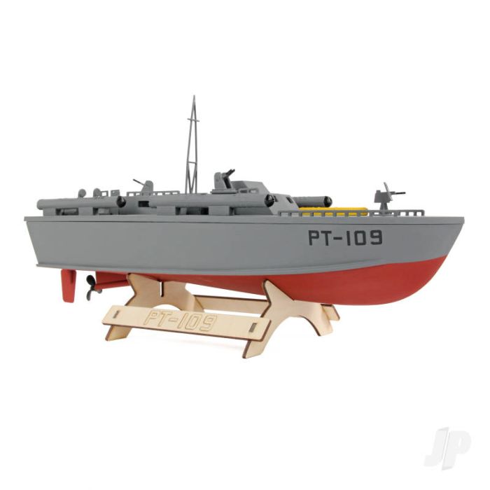 PT-109 Patrol Torpedo Boat (410mm) | Wood RC Model Kit