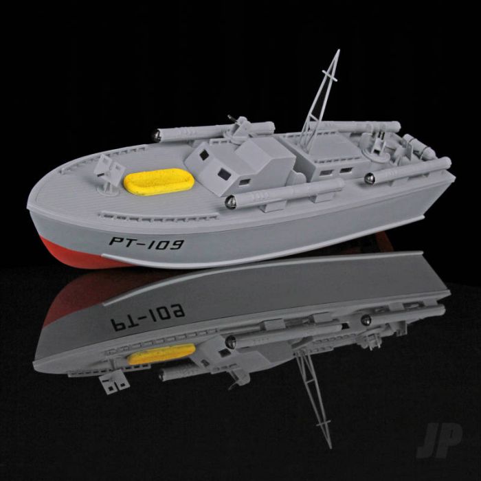 PT-109 Patrol Torpedo Boat (410mm) | Wood RC Model Kit