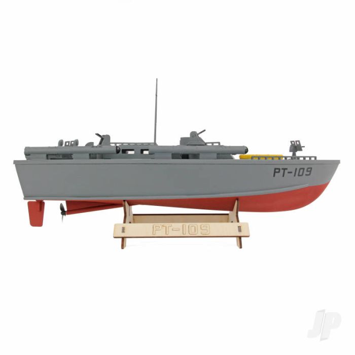 PT-109 Patrol Torpedo Boat (410mm) | Wood RC Model Kit