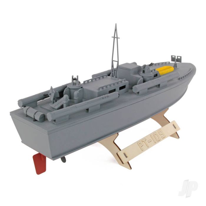 PT-109 Patrol Torpedo Boat (410mm) | Wood RC Model Kit