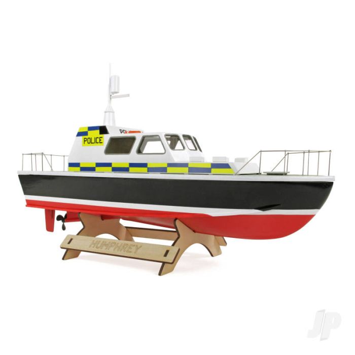 Humphrey Police Launch Boat (410mm) | Wood RC Model Kit